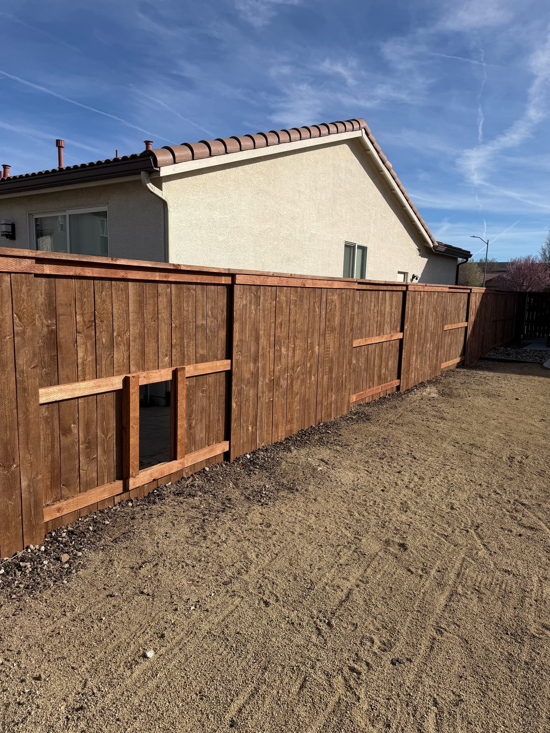 Stylish Wood Privacy Fence Upgrade for Local Home image